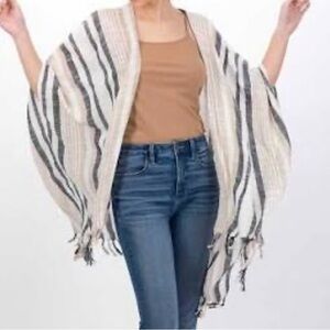 American Eagle Fringe Kimono Cardigan
